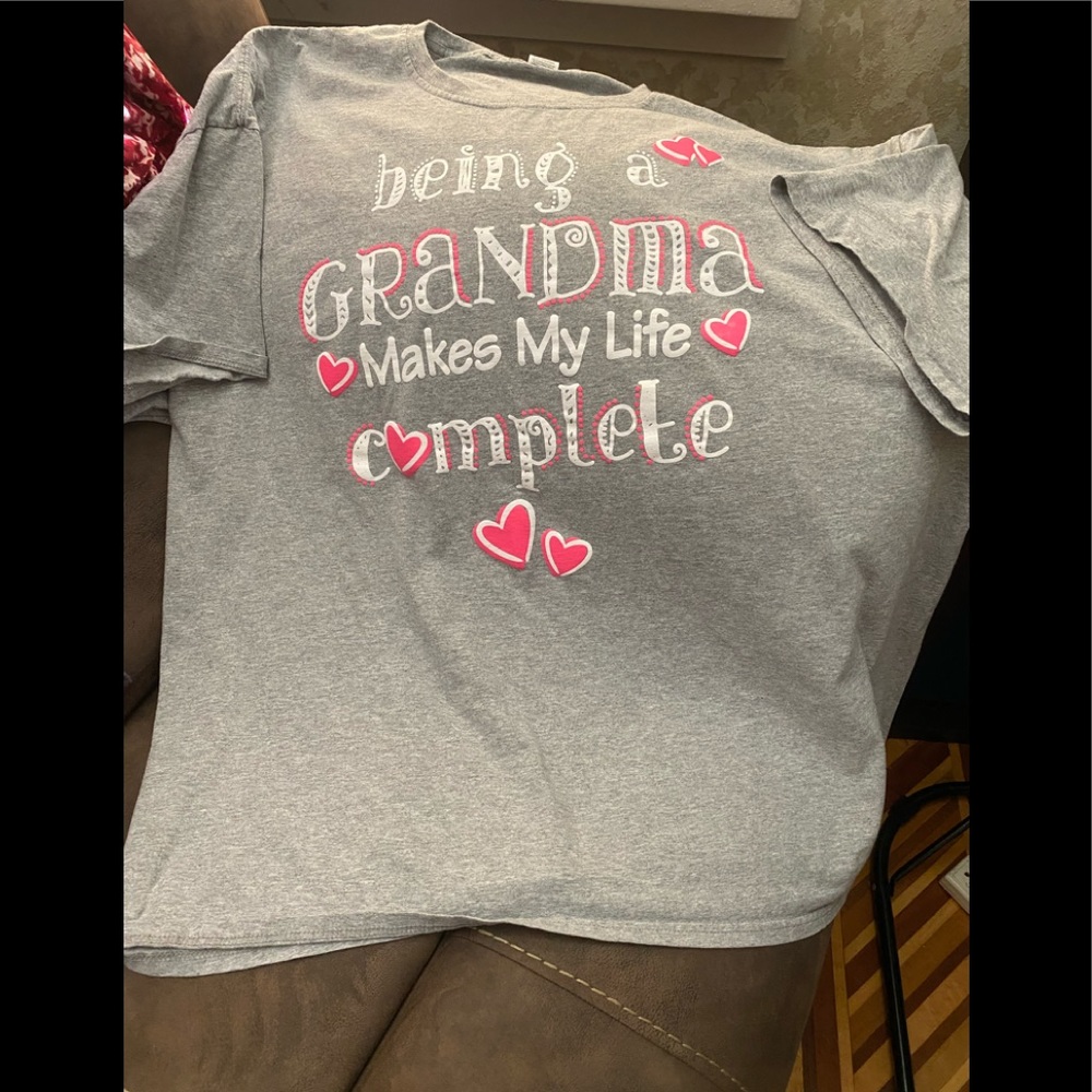 Grey short sleeved T Shirt